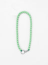Big Pearls Long Keyholder Green by Ina Seifart by Couverture & The Garbstore