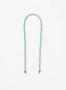 Pearls Glasses Chain Green by Ina Seifart by Couverture & The Garbstore