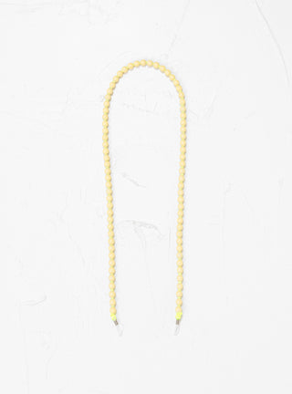 Pearls Glasses Chain Yellow by Ina Seifart by Couverture & The Garbstore