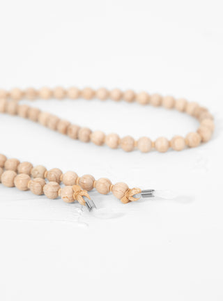Pearls Glasses Chain Beige by Ina Seifart | Couverture & The Garbstore