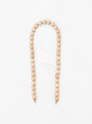 Big Pearls Glasses Chain Beige by Ina Seifart | Couverture & The Garbstore