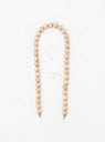 Big Pearls Glasses Chain Beige by Ina Seifart | Couverture & The Garbstore