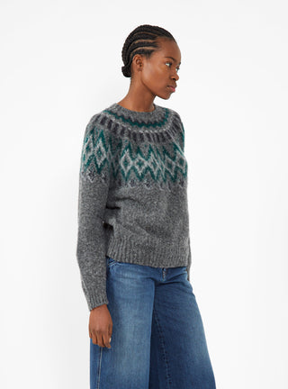 Disco Circus Sweater Oxford Grey by Howlin' | Couverture & The Garbstore