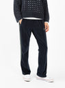 Narrow Velour Track Pants Navy by Needles | Couverture & The Garbstore