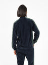 Velour Track Jacket Navy by Needles | Couverture & The Garbstore