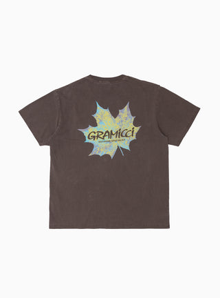 Leaf Pigment Dyed T-shirt Brown by Gramicci | Couverture & The Garbstore