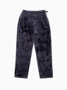 Corduroy Gramicci Trousers Blue Bleach Dye by Gramicci | Couverture & The Garbstore