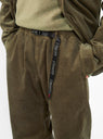 Grid Cord Jam Trousers Olive by Gramicci | Couverture & The Garbstore