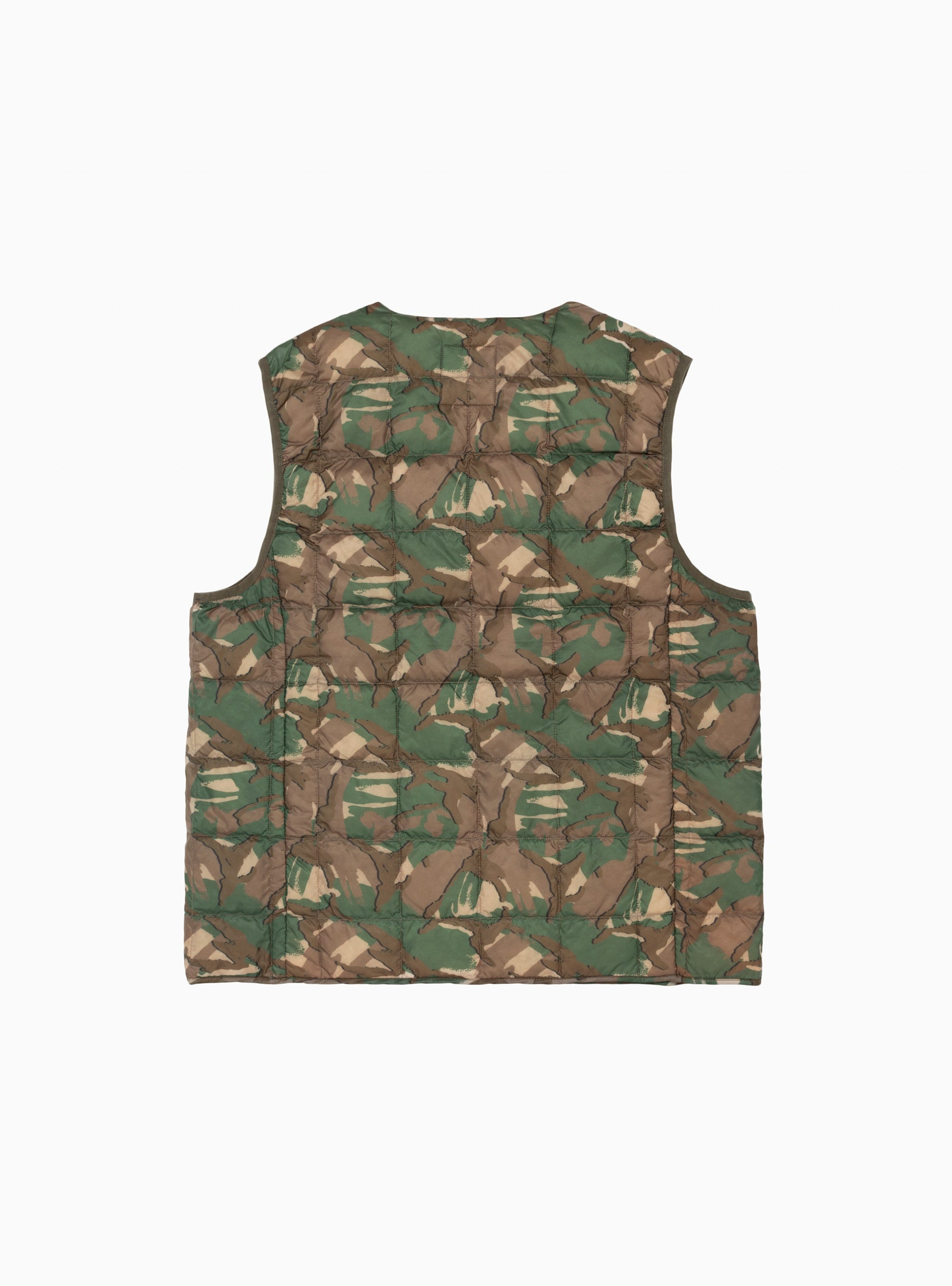 x TAION Inner Down Vest Green Camo by Gramicci Couverture  The Garbstore