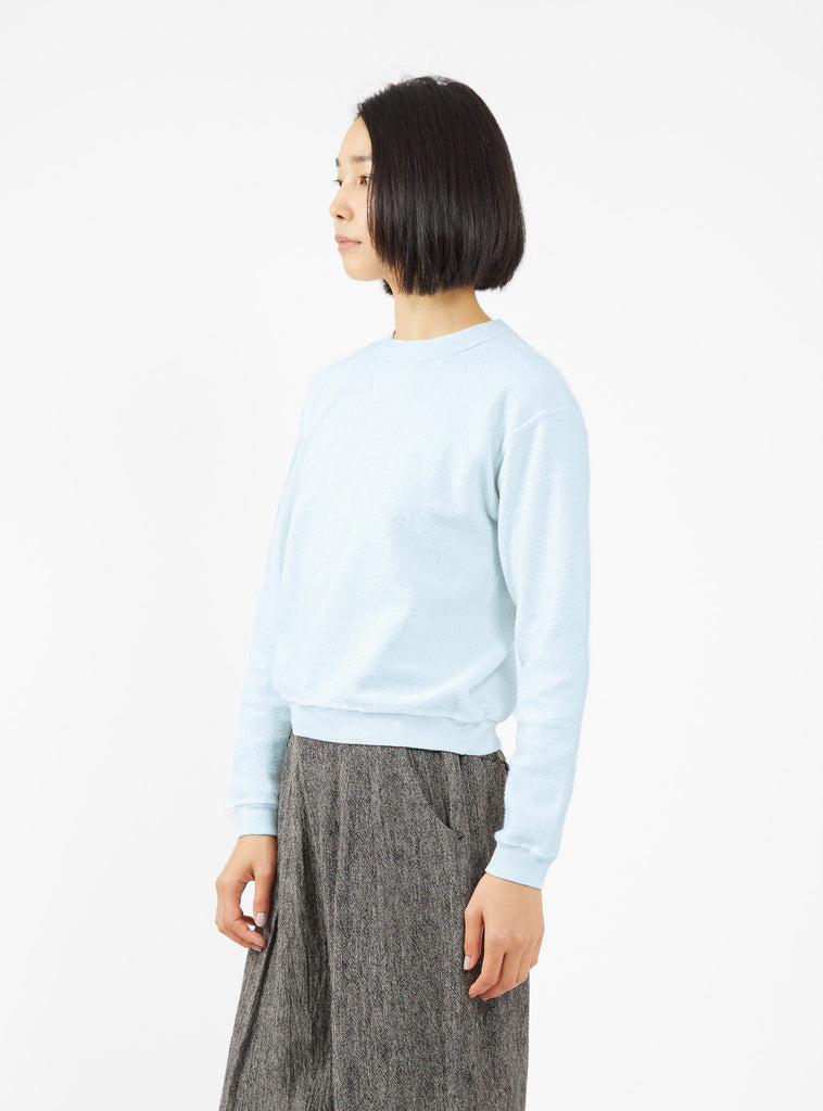 Hina Reversed Sweatshirt Blue by Sunray Sportswear by Couverture & The Garbstore