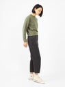 Hina Reversed Sweatshirt Deep Green by Sunray Sportswear | Couverture & The Garbstore
