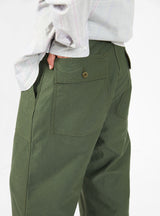 MIL Utility Trousers Olive Green by Beams Plus | Couverture & The Garbstore