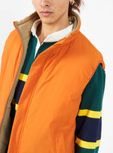 MIL CORDURA Puff Vest Orange by Beams Plus | Couverture & The Garbstore