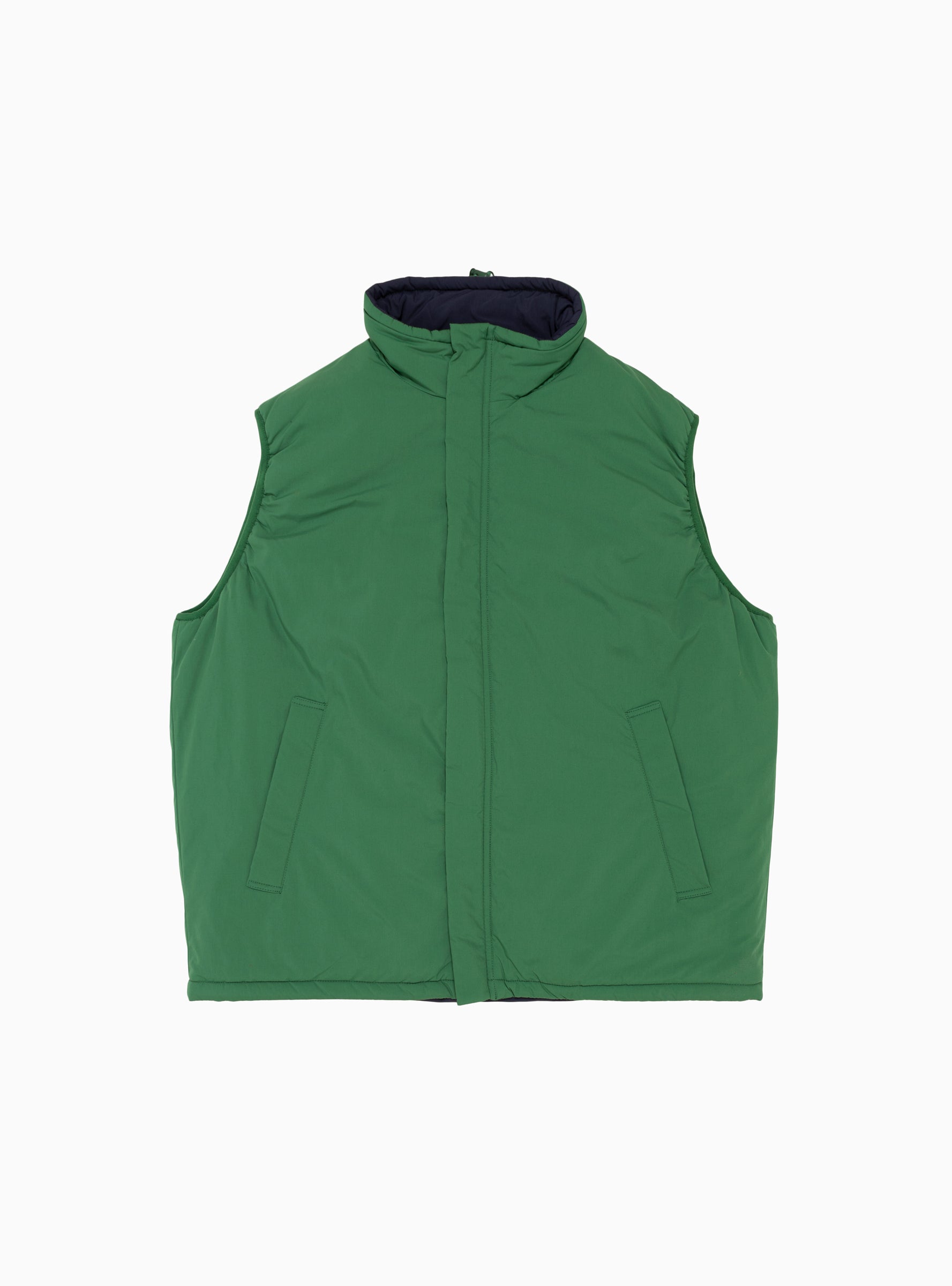 MIL CORDURA Puffer Vest Green by Beams Plus | Couverture & The