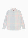 B.D. Big Fade Check Shirt Pale Blue & Pink by Beams Plus | Couverture & The Garbstore
