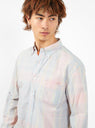 B.D. Big Fade Check Shirt Pale Blue & Pink by Beams Plus | Couverture & The Garbstore
