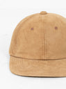 Water-Repellent Suede 6 Panel Cap Camel by Beams Plus | Couverture & The Garbstore