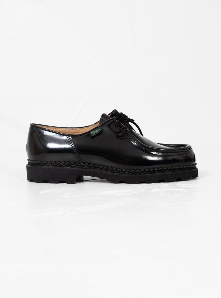 Michael Leather Shoes Black Gloss by Paraboot by Couverture & The Garbstore