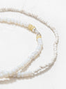 Venetian Glass Bead Necklace White by NORTH WORKS | Couverture & The Garbstore