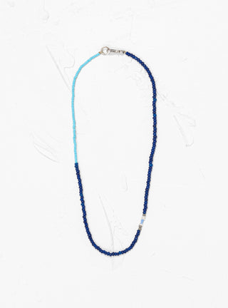 Venetian Glass Bead Necklace Blue by NORTH WORKS | Couverture & The Garbstore