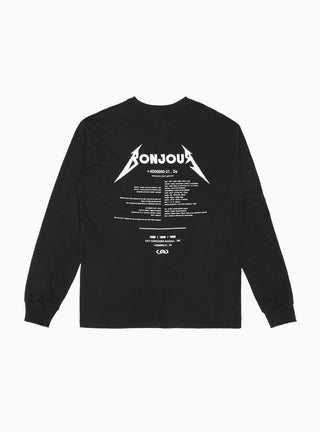 Musician Logo LS T-Shirt Black by Conichiwa Bonjour | Couverture & The Garbstore