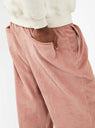 Wide Courduroy Trousers Pink by Conichiwa Bonjour | Couverture & The Garbstore