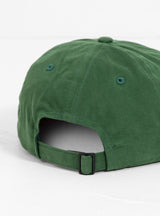 Brushed Cotton Baseball Cap Green by Sublime | Couverture & The Garbstore