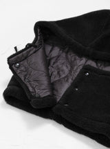Quilt Boa Reversible Hood Black by Sublime | Couverture & The Garbstore