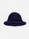 Hand Knit Roll Hat Navy by Sublime | Couverture & The Garbstore