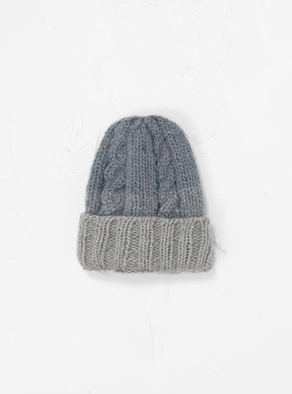 Hand Knit Fisherman Beanie Grey by Sublime | Couverture & The Garbstore