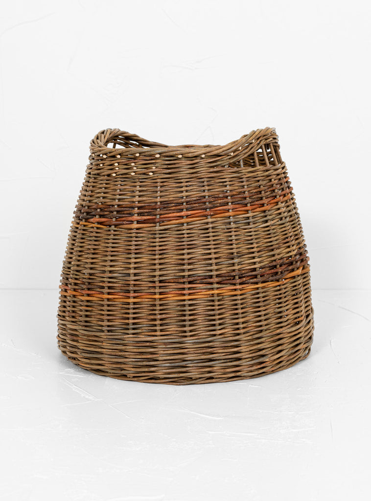 Bredan Basket Brown by Hopewood Baskets by Couverture & The Garbstore