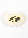Smiley Plate Yellow by DUM KERAMIK | Couverture & The Garbstore