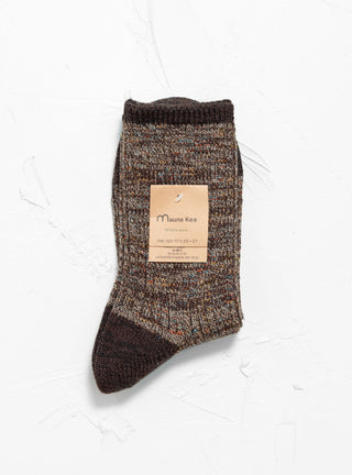 2 Sides Switching Socks Brown by Mauna Kea | Couverture & The Garbstore