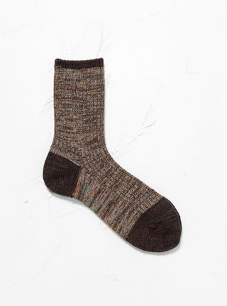 2 Sides Switching Socks Brown by Mauna Kea | Couverture & The Garbstore
