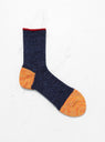 Multicolour Switching Socks Navy by Mauna Kea by Couverture & The Garbstore