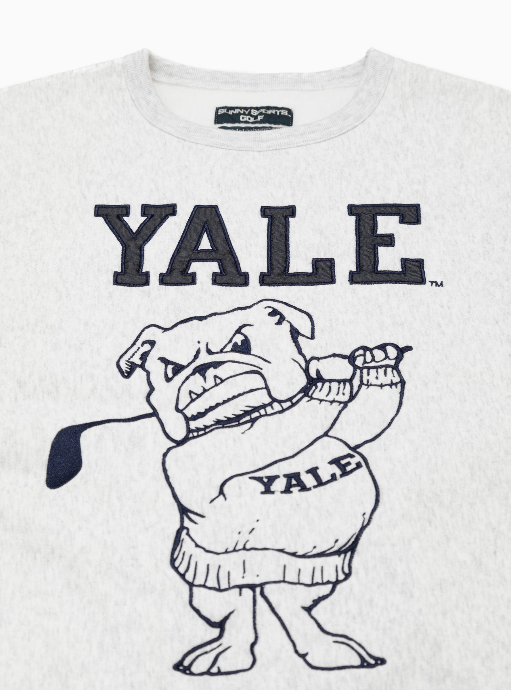 Sunny Inc. Handsome Dan Sweatshirt Ash Grey by Nutmeg Mills