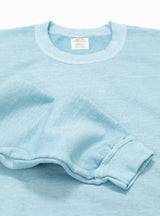 Towncraft Pigment Dyed Sweatshirt Light Blue by Nutmeg Mills | Couverture & The Garbstore