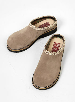 Original Suede Clogs Taupe by Simple by Couverture & The Garbstore