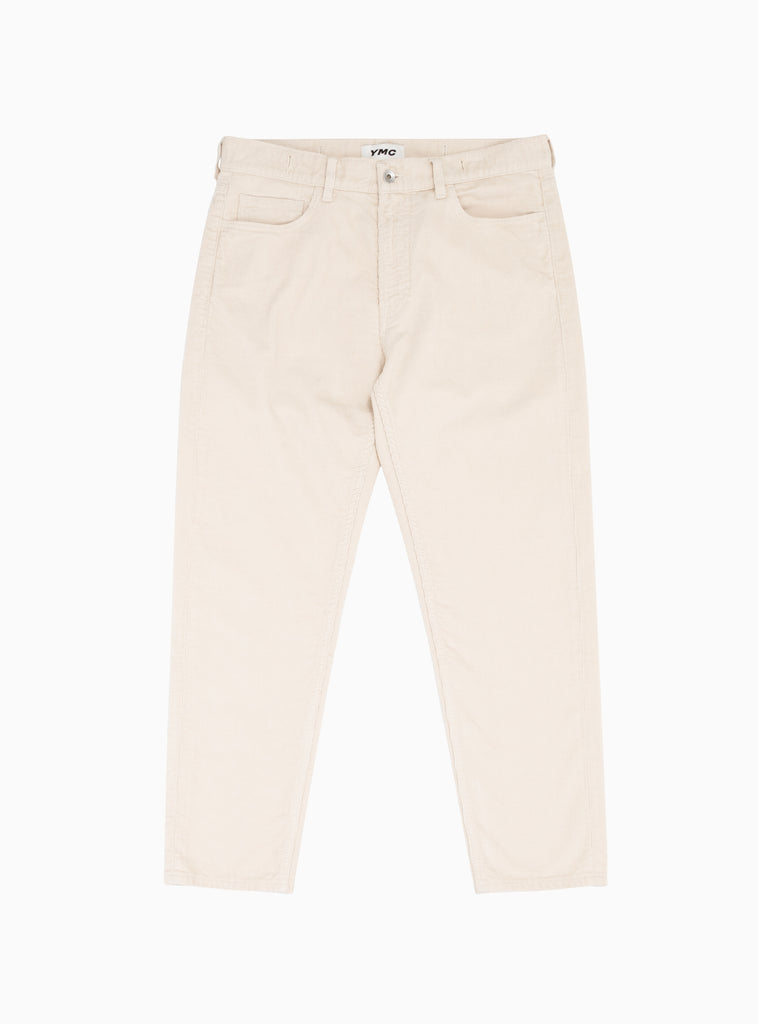 Tearaway Corduroy Trousers Stone by YMC by Couverture & The Garbstore