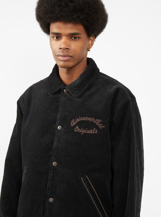 Originals Corduroy Varsity Jacket Black by thisisneverthat by Couverture & The Garbstore