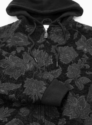 Floral Work Jacket Black by thisisneverthat by Couverture & The Garbstore