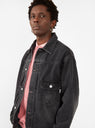 Denim Trucker Jacket Black by thisisneverthat | Couverture & The Garbstore