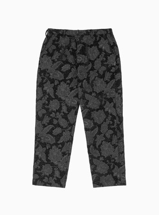 Floral Work Trousers Black by thisisneverthat by Couverture & The Garbstore