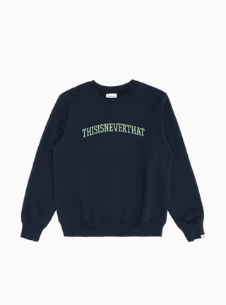 Arch Logo Sweatshirt Navy by thisisneverthat | Couverture & The Garbstore