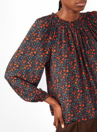 Esparta Top Vibrant Floral Ditsy by Apiece Apart by Couverture & The Garbstore
