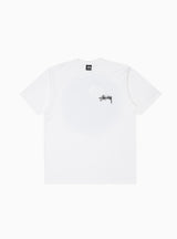 8 Ball Fade T-shirt White by Stüssy | Couverture & The Garbstore