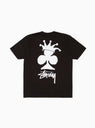 Club Crown T-shirt Black by Stüssy | Couverture & The Garbstore