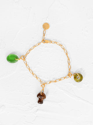 Icon Chain Gold-Plated Charm Bracelet Multi by CLED | Couverture & The Garbstore