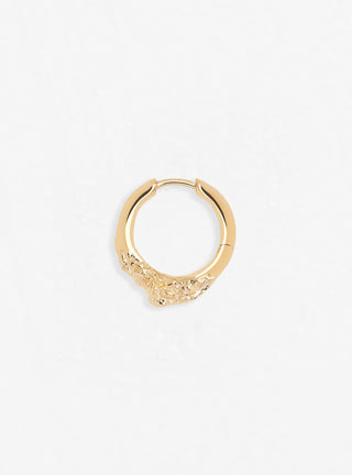 Miro 12 Gold-Plated Single Huggie Earring by Maria Black by Couverture & The Garbstore