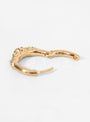 Miro 12 Gold-Plated Single Huggie Earring by Maria Black | Couverture & The Garbstore